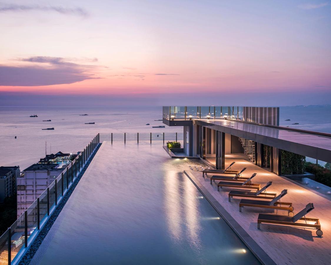 Pattaya Beach Sea View Rooftop Pool Resort Buitenkant foto